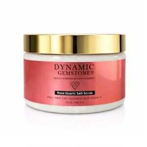 New Dynamic‎ Gemstone Rose Quartz Salt Luxury Spa Scrub Exfoliator